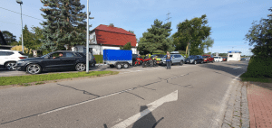 Warten and er Fähre