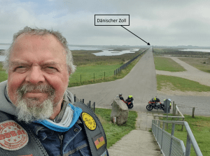 Joerg am nördlichsten Punkt vom Festland Deutschland