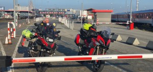 Warten am Zug in Sylt